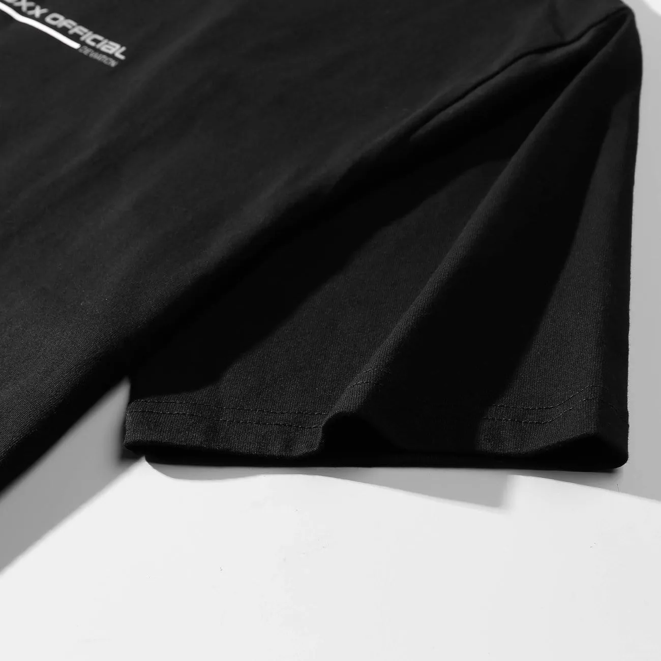 WLS Functional Reflective Strip Print Cotton Tee