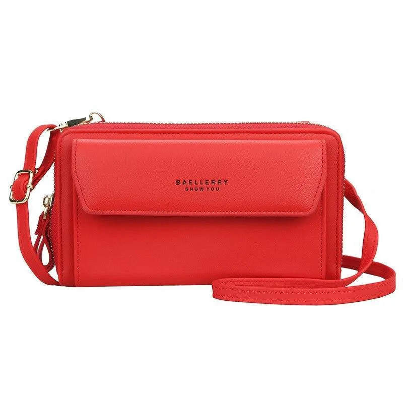 Women's PU Leather Phone Bag