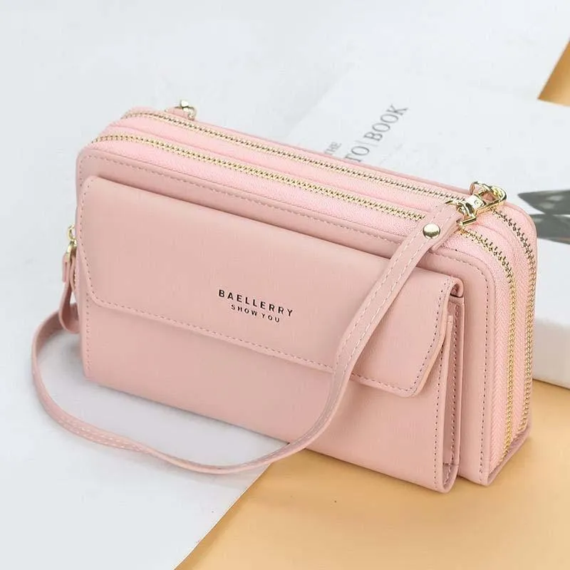 Women's PU Leather Phone Bag