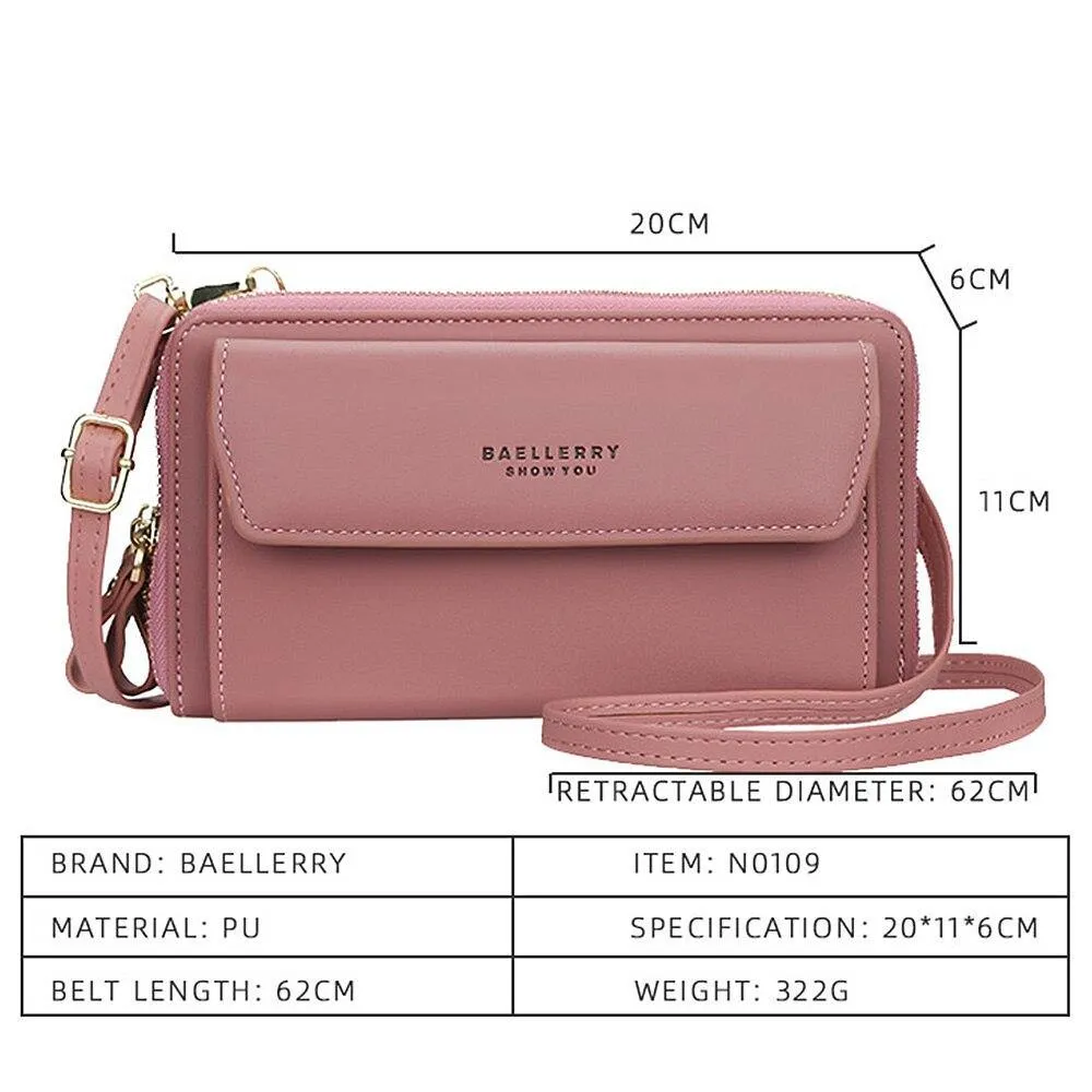 Women's PU Leather Phone Bag