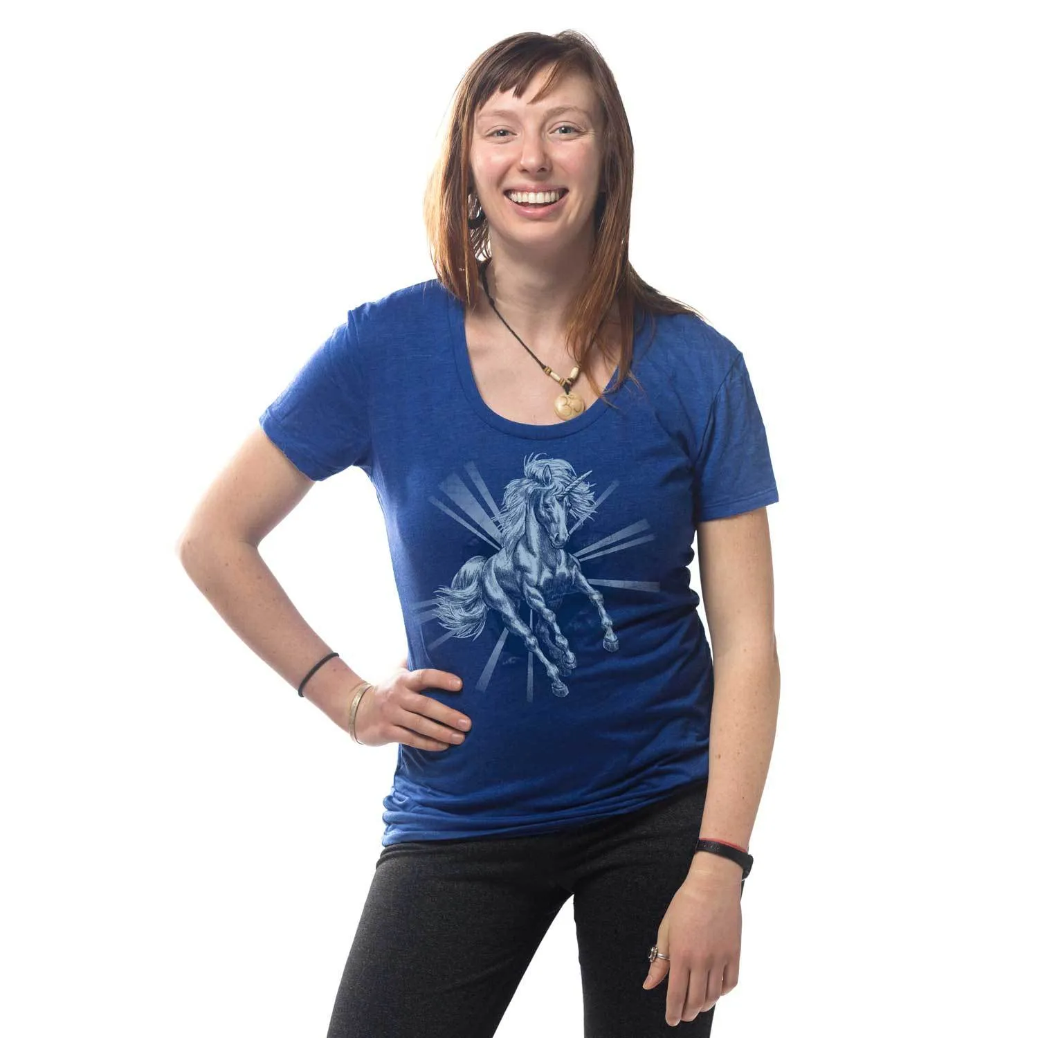 Women's Unicorn Chest T-shirt