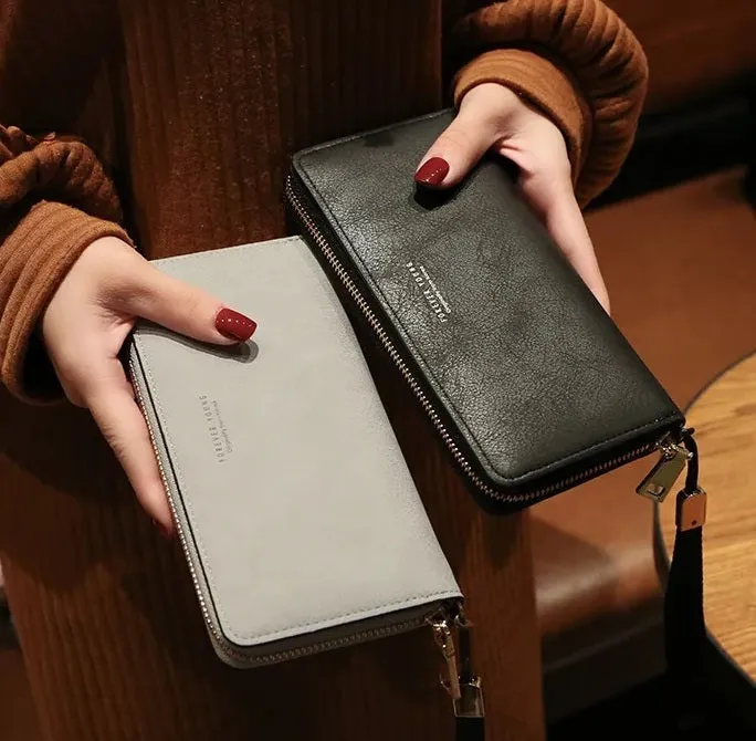 WW146 - Stylish Black Women's Wallet
