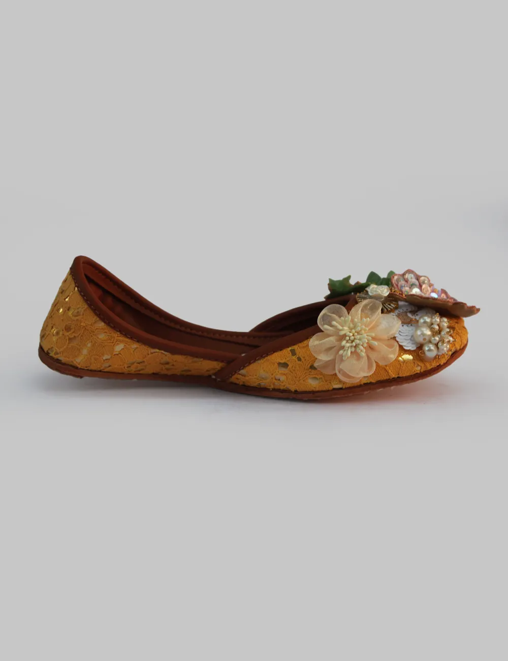 Yellow | Fancy & Stylish Khussa for Women